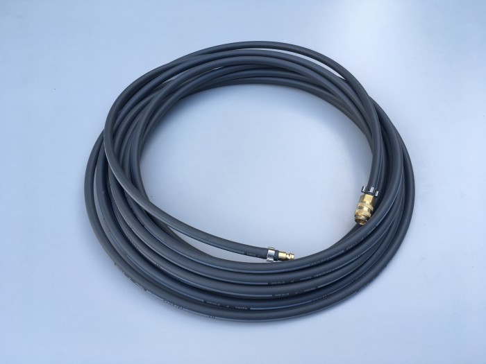 10 m slange med lynkobling tyk uden wire (skumværktøj)