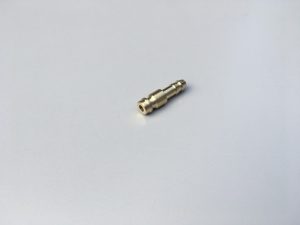 Lynkobling han med 6 mm slangestuts