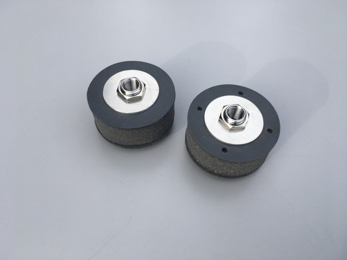 Silikone læber for og bag Ø 71 mm
