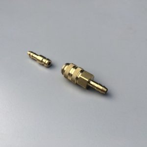 Lynkobling med 6 mm slangestuts samlet sæt