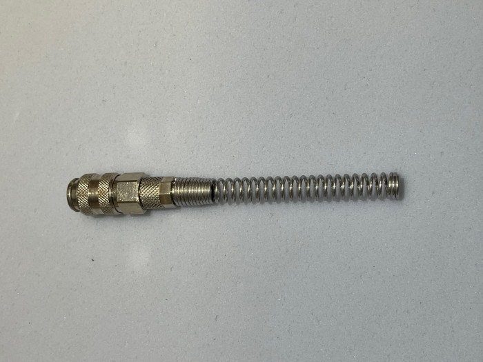 Hunkobling med støttefjeder 6 mm slange