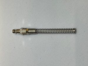 Hankobling med støttefjeder 6 mm slange
