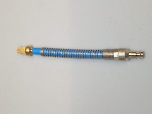 Gasdyse med støttefjeder 8mm slange